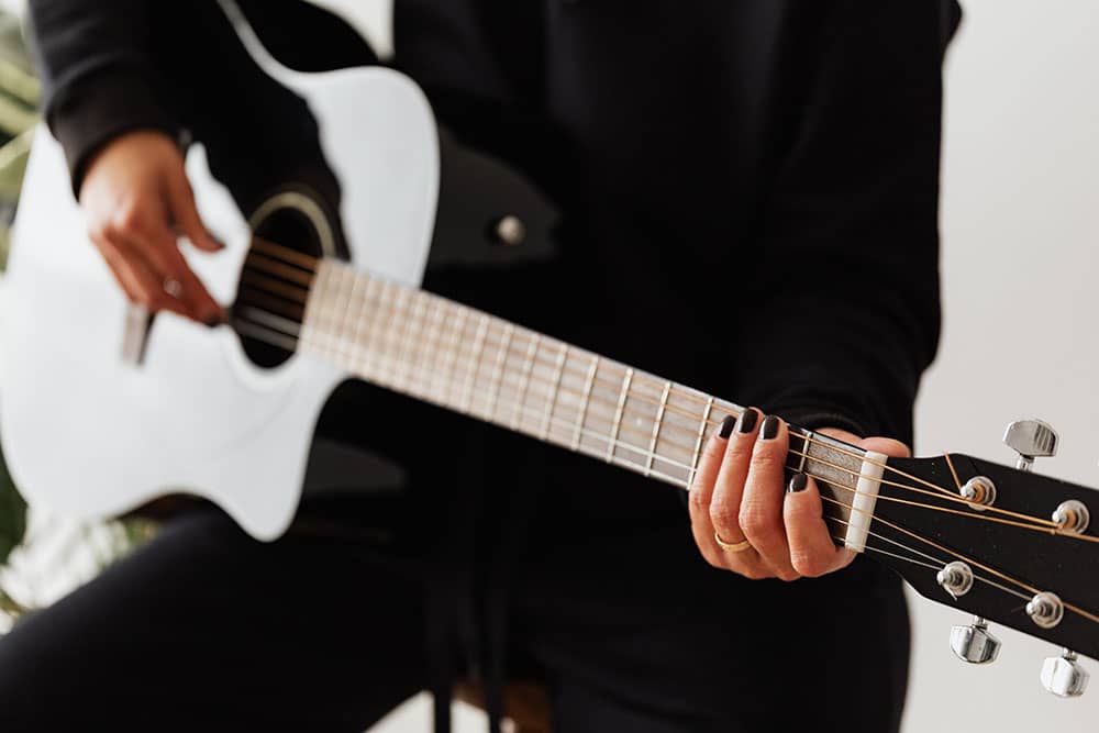 un cours de guitare particulier