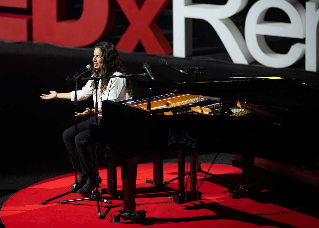 sonorisation du concert de yael naim au tedx rennes 2020